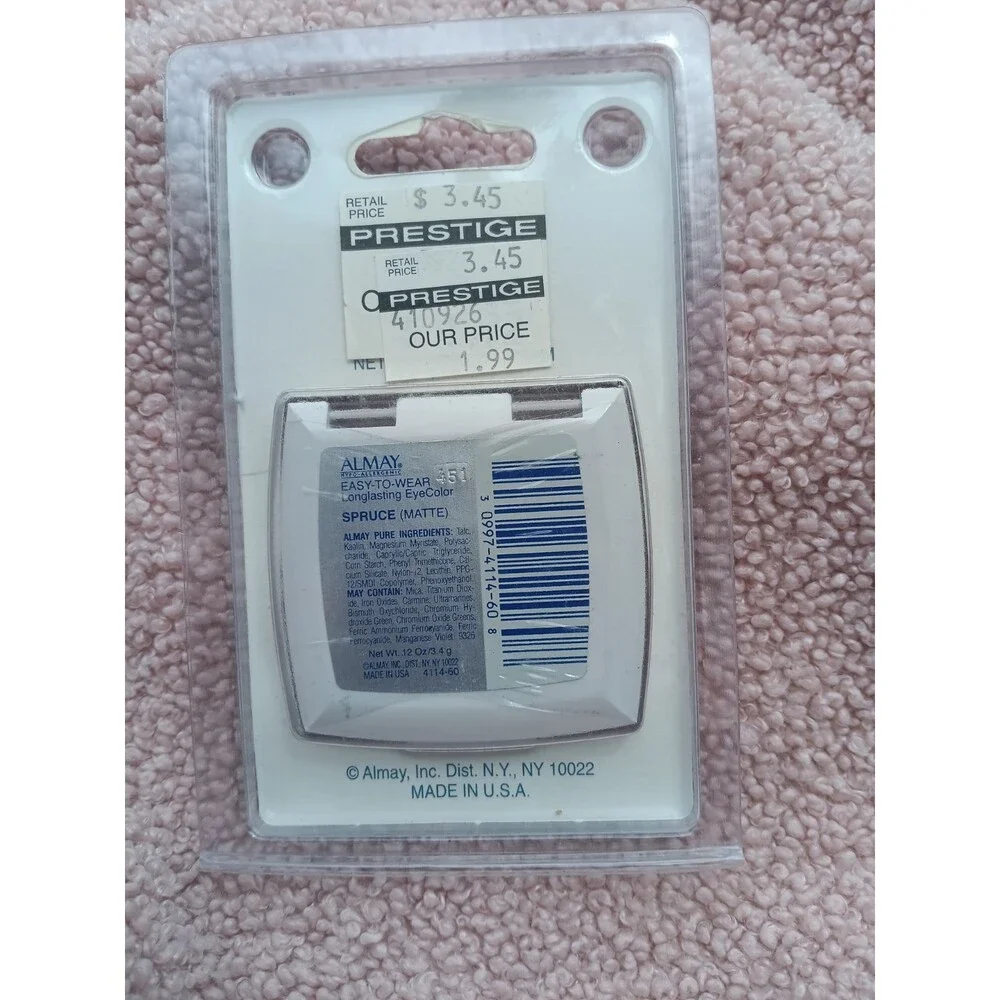 Vintage Almay Eyeshadow Matte Spruce Sealed Discontinued Makeup Rare Shade